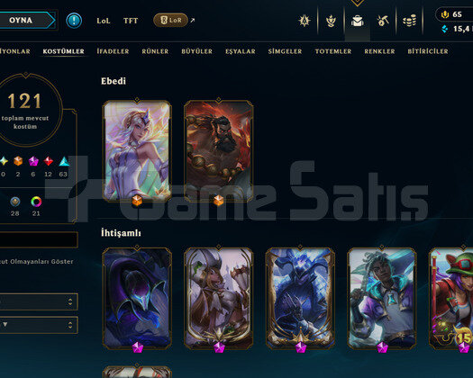 EUW BOL SKİNLİ ZÜMRÜT HESAP