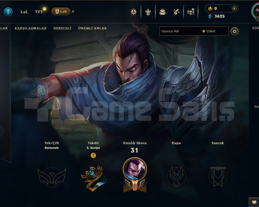 EUW 9 SKIN 16 HERO 30A KASMALIK HANDMADE ACC.HESAP