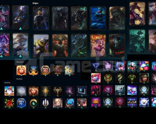 TR 247 LVL 113 HERO 32 SKIN 80WR GOLD2 SAĞLAM ACC.