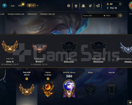 TR 247 LVL 113 HERO 32 SKIN 80WR GOLD2 SAĞLAM ACC.