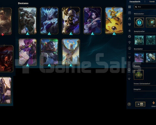 TR 17 SKIN 58 HERO 55 LVL SOLOQ GOLD 3 ESNEK PLAT1
