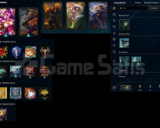 TR 37 LVL 5 SKIN 25 HERO HANDMADE UNRANKED ACC.