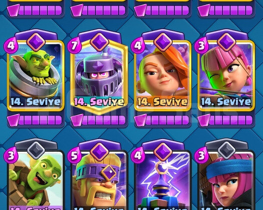 Clash royale deste full+full