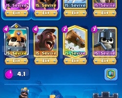 Clash royale deste full+full