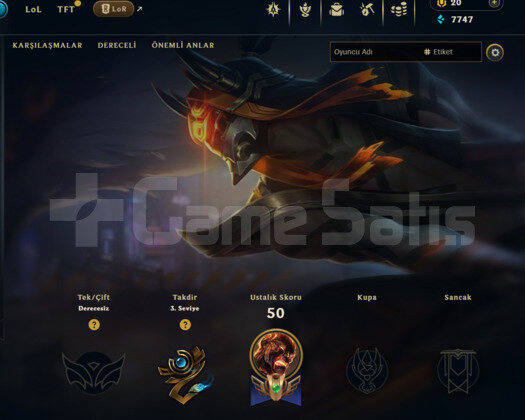 GEÇEN SEZON ZÜMRÜT / DERECELİ HAZIR / 44 LEVEL