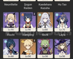 Skirk neulet kazuha vb.