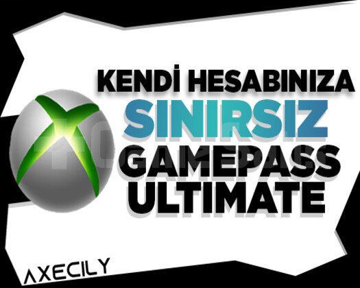 KENDİ HESABINIZA | Sınırsız Xbox Gamepass Ultimate