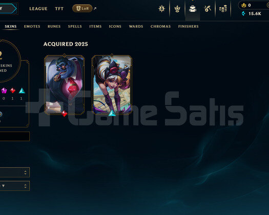 EUW Unranked | 2 Kostüm - 15K Mö | Dereceli Hazır