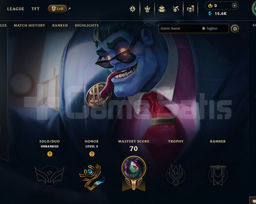 EUW Unranked | 2 Kostüm - 15K Mö | Dereceli Hazır