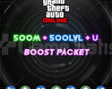 Gta 5 Online 500M + 500lvl + Unlock Paket