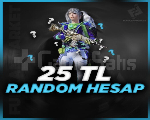 |DOPDOLU| 25TL PUBG RANDOM HESAP ULTRAVİP++