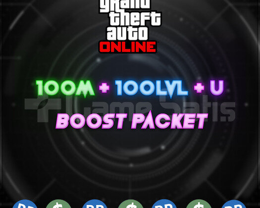 Gta 5 Online 100M + 100lvl + Unlock Paket
