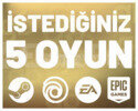 İstediğiniz 5 Oyun +Garanti