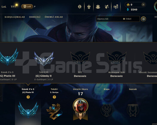 TR FLEX PLAT 3 / SOLOQ SİLVER 2 / 2 KOSTÜM
