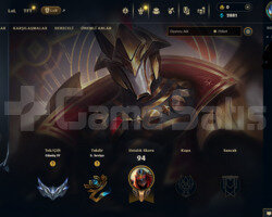 EUW GÜMÜŞ 4 HANDMADE YÜKSEK LP GAİN