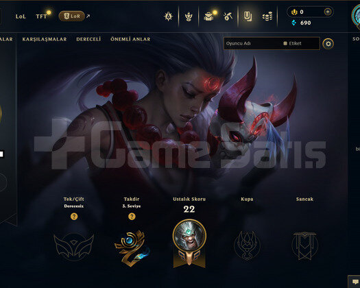 EUW Unranked | 6 Kostüm - 26 Hero | LoL