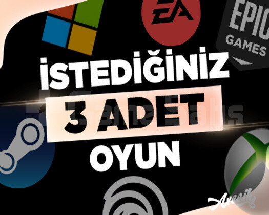 İstediğiniz 3 Oyun | Garanti & Destek