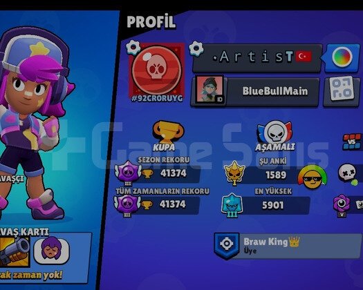 41k brawl stars hesapi