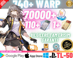 EU | TL50 740+ WARP - 70000+ JADE + 110+1 PASS
