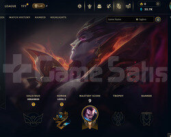 EUW Unranked | 3 Kostüm - 33K Mö | LoL Hesap