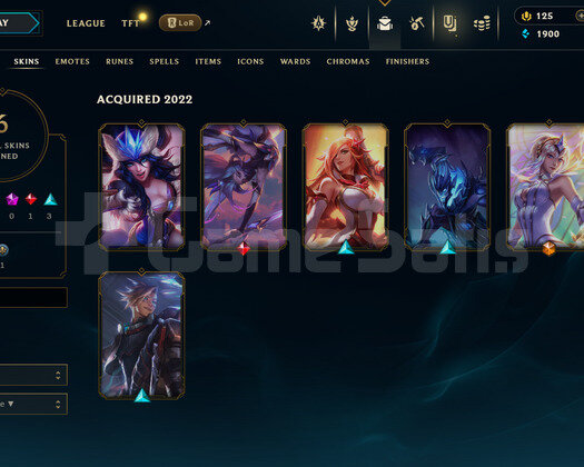 TR Unranked | 6 Kostüm - 26 Hero | LoL Hesap