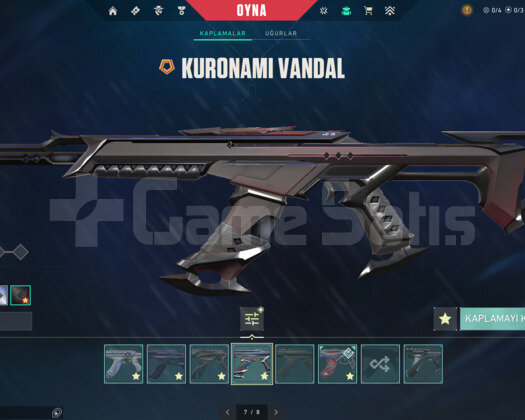 VCT KARAMBİT SIR ÇİÇEKLİ NADİR MAİLLİ HESAP