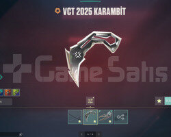 VCT KARAMBİT SIR ÇİÇEKLİ NADİR MAİLLİ HESAP