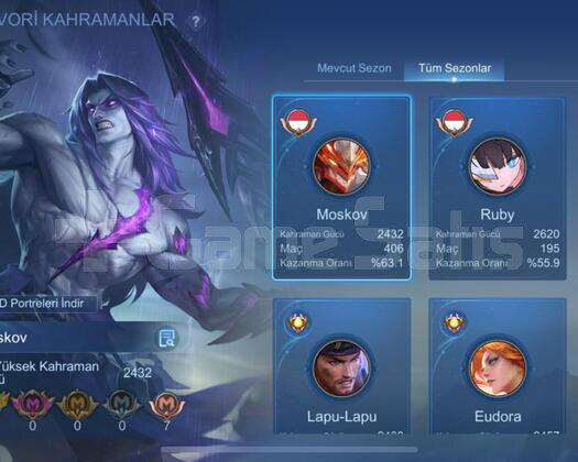 MEGA KOLEKSİYONER V EJDER IBLISI MOSKOV GUS KOF!!!