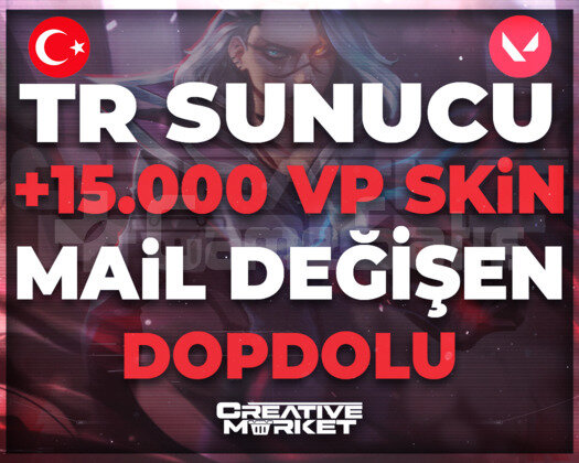 TR SUNUCU | +15000VP SKİN | MAİL DEĞİŞEN | DOPDOLU