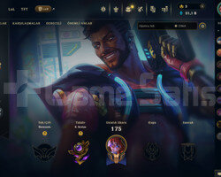 EUW 57 LEVEL HANDMADE MAİLLİ 21 SKİNLİ FRESH HESAP