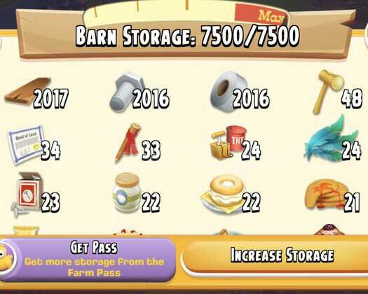 90 seviye 7500 ağıl 2000 ambar