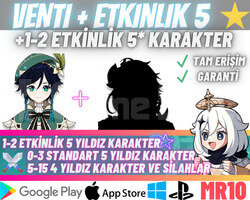 EU|MR10 Venti + Rastgele Etkinlik 5 Yıldız Starter