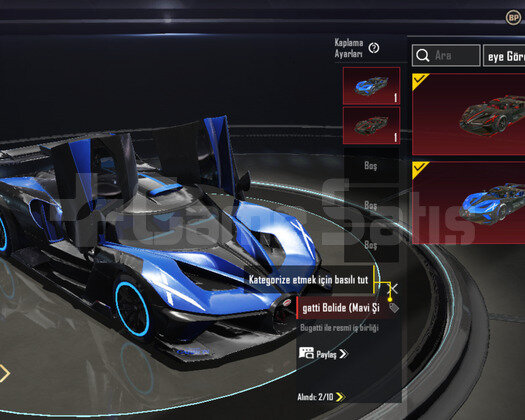 2 bugattili hesap