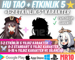 EU|MR10 Hu Tao +Rastgele Etkinlik 5 Yıldız Starter