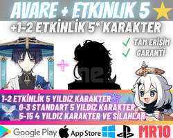 EU|MR10 Avare + Rastgele Etkinlik 5 Yıldız Starter