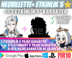 EU|MR10 Neuvi + Rastgele Etkinlik 5 Yıldız Starter