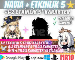 EU|MR10 Navia + Rastgele Etkinlik 5 Yıldız Starter