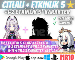 EU|MR10 Citlali + Rastgele Etkinlik 5 Yıldız