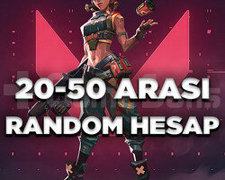 VIP | 20-50 SKİN GARANTİ | RANDOM HESAP