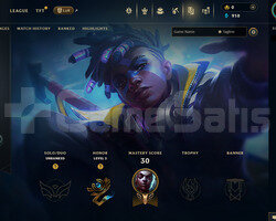 TR Unranked | 4 Kostüm - 21 Hero | LoL Hesap
