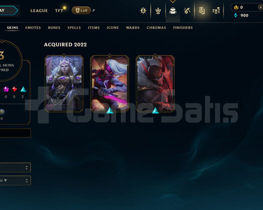 TR Unranked | 3 Kostüm - 28 Hero | LoL Hesap