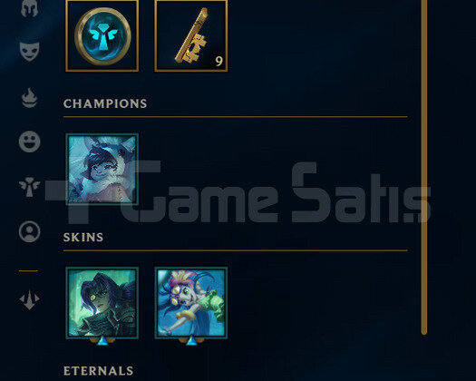 EUW Unranked | 8 Kostüm - 24K Mö | LoL Hesap
