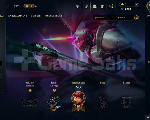 EUW Unranked | 8 Kostüm - 40 Hero | RANKED READY