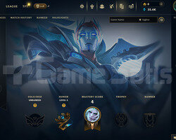 EUW Unranked | 3 Kostüm - 35K Mö | LoL Hesap