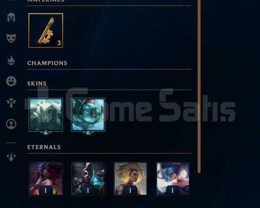 TR Unranked | 4 Kostüm - 30 Hero | LoL Hesap