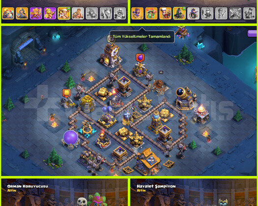 IDSİZ TH 17 COC | 244 LEVEL + 16 KOSTÜM