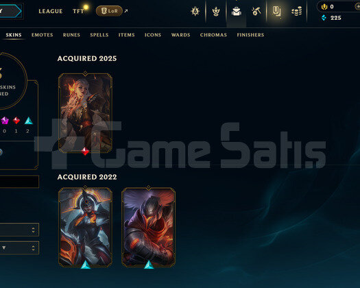 TR Unranked | 3 Kostüm - 23 Hero | LoL Hesap