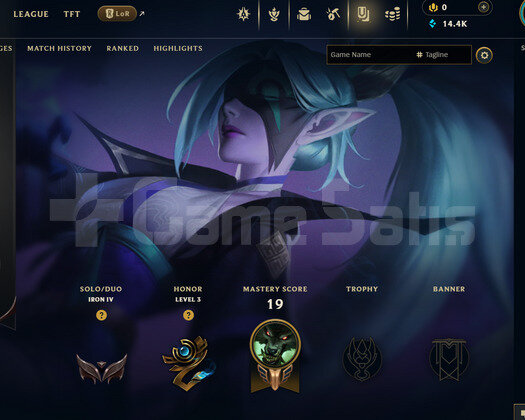 TR Demir 4 | 4 Kostüm - 14K Mö | LoL Hesap