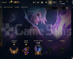 EUW Gold 2 | 5 Kostüm - 30K Mö | LoL Hesap