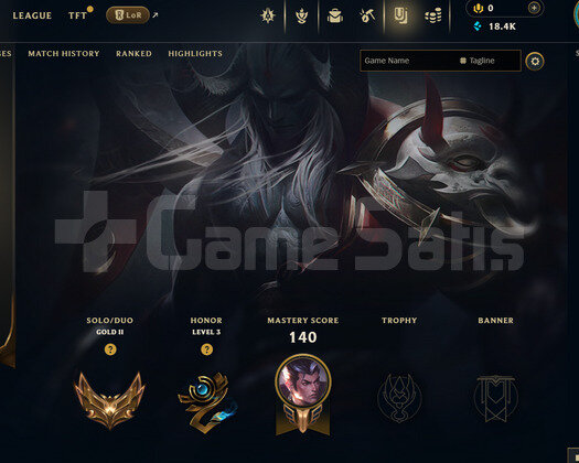 EUW Gold 2 | 4 Kostüm - 18K Mö | LoL Hesap
